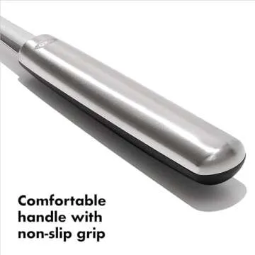 OXO Steel Slotted Cooking Spoon - Multitasking Kitchen Essential