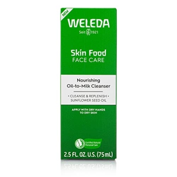 Weleda Skin Food Nourishing Oil-to-Milk Cleanser, 2.5 oz