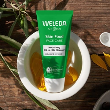 Weleda Skin Food Nourishing Oil-to-Milk Cleanser, 2.5 oz