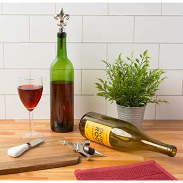 DII Kitchen Wine Stopper - Eiffel Tower Design Gift