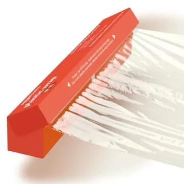 Amazon Basics Plastic Wrap, 200 Sq Ft, Pack of 1