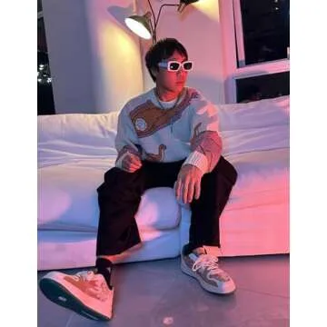 Aelfric Eden Vintage Dinosaur Sweater for Christmas