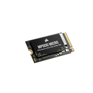 Corsair MP600 Micro 1TB M.2 NVMe PCIe x4 Gen4 SSD – Ultimate Performance Boost for Thin Laptops an...