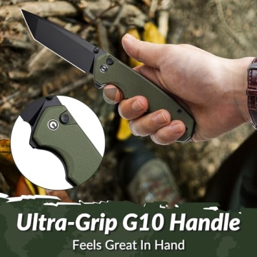 CIVIVI Brazen Folding Knife with Swedish 14C28N Blade