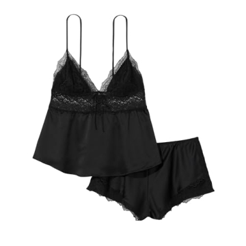 Victoria's Secret Lace & Satin Cami Set for Women