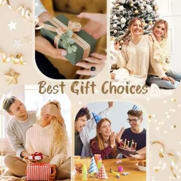 Trendy 18K Gold Plated Stackable Floral Bracelets Set