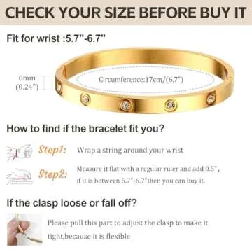 Trendy 18K Gold Plated Stackable Floral Bracelets Set