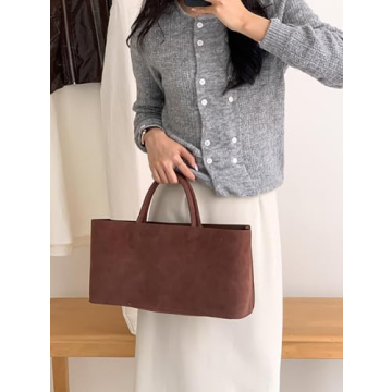 Stylish Suede Crescent Handbag for Every Occasion