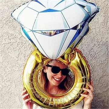 JeVenis Bachelorette Decorations Bridal Shower Decorations Balloons for Beach Bach Party Supplies Summer Party