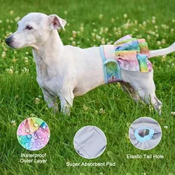 Fuz Bigaza Dog Diapers Female - Reusable & Washable
