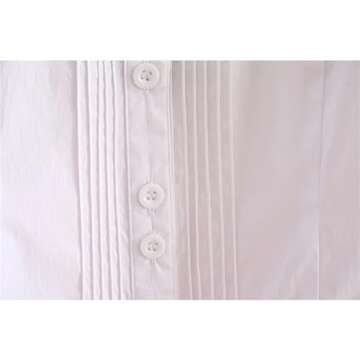 Mnjyihy Women Summer Fashion Bodysuit Shirt Short Sleeve V Neck Blouses Office Business Work Body Rompers WHITE XL