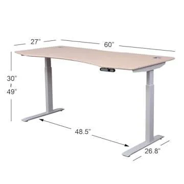 Affordable Electric Height Adjustable Desk for Home Office