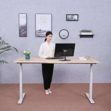 Affordable Electric Height Adjustable Desk for Home Office