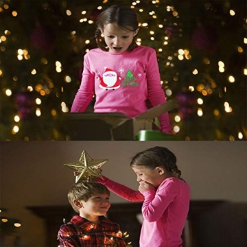 Soft Cotton Christmas Pajamas for Kids Santa PJs