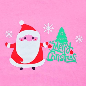 Soft Cotton Christmas Pajamas for Kids Santa PJs