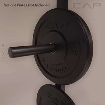 CAP Barbell 6 Olympic Plate Holder Attachment for FM-7000F and 905Q Series