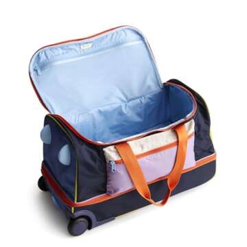 Vera Bradley Women's Durable Rolling Duffel - Kew Gardens