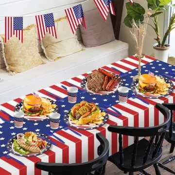 Patriotic Party Supplies Set for Celebrations and Gatherings