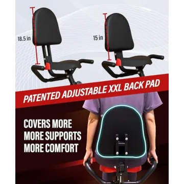 YYFITT 3-IN-1 Exercise Bike with Display Features