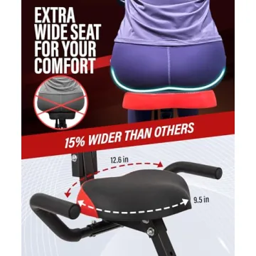 YYFITT 3-IN-1 Exercise Bike with Display Features