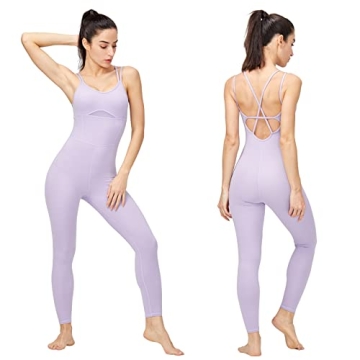 Versatile LOVESOFT Women's Sleeveless Bodysuit for Yoga, Casual, and Dance