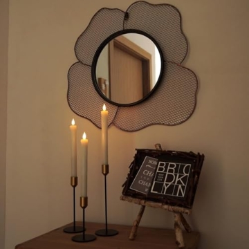 Homemory Realistic Flameless Taper Candles with Timer