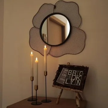 Homemory Realistic Flameless Taper Candles with Timer