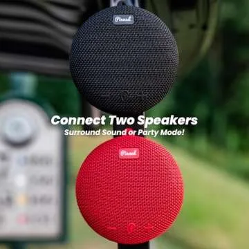 Pinned Prism+ Slope Golf Rangefinder and Dart 2.0 Speaker | Rechargeable Pinned Locked Vibration Laser Range Finder Golf |Golf Gift Idea | Golf Accessories for Men