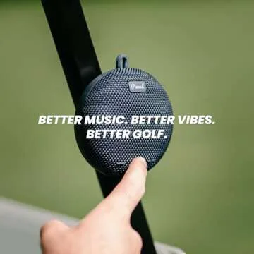 Pinned Prism+ Slope Golf Rangefinder and Dart 2.0 Speaker | Rechargeable Pinned Locked Vibration Laser Range Finder Golf |Golf Gift Idea | Golf Accessories for Men