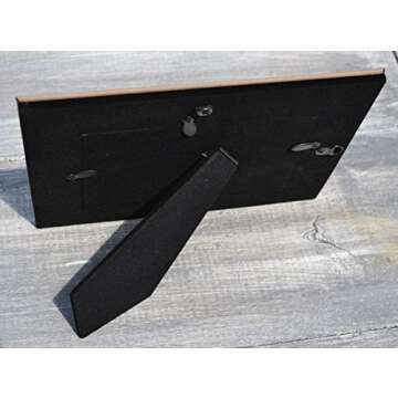 Engraved LOVE Eagle Wing Faux Leather Picture Frame