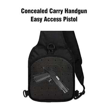 BOMTURN Tactical Backpack Shoulder Bag - 1000D Waterproof Military Backpack // Laser Cut Molle Syste...