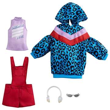 Barbie Fashion 2-Pack Clothing Set with Fun Accessories