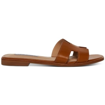 Stylish Steve Madden Hadyn Sandals for Women - Cognac Leather