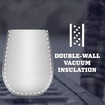 Elegant Insulated YETI Rambler 10 oz Wine Tumbler