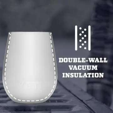 Elegant Insulated YETI Rambler 10 oz Wine Tumbler