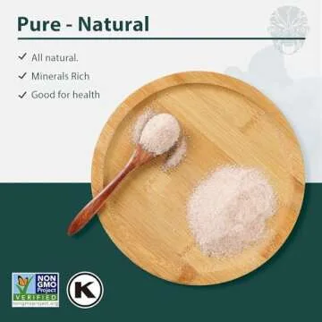 Soeos Pink Himalayan Salt Fine Grain 80oz Quality Cooking