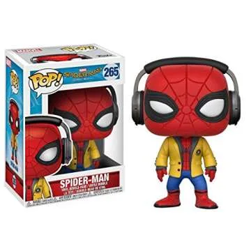 Funko Pop! Movies: Spider-Man HC - Spider-Man W/Headphones Collectible Vinyl Figure