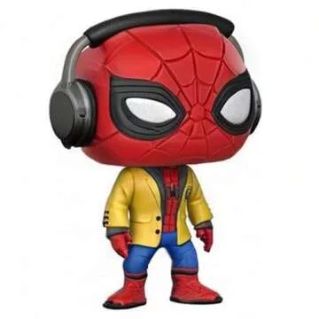Funko Pop! Movies: Spider-Man HC - Spider-Man W/Headphones Collectible Vinyl Figure