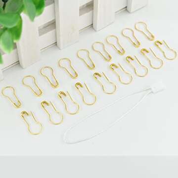 Quality 500 Pcs Hang Tag Fasteners & Safety Pins Set