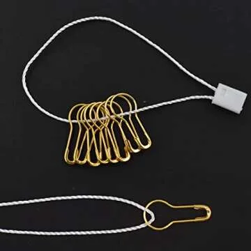 Quality 500 Pcs Hang Tag Fasteners & Safety Pins Set