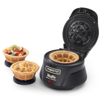 Presto Super Waffle Bowl Maker for Delicious Meal Creations