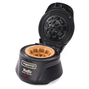 Presto Super Waffle Bowl Maker for Delicious Meal Creations