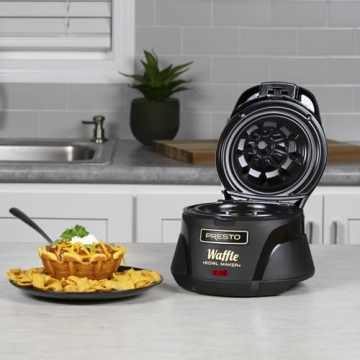 Presto Super Waffle Bowl Maker for Delicious Meal Creations