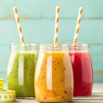 100 Pcs Orange Straws, 7.76 Inch Disposable Drinking Straws for Parties, Events & Everyday Use