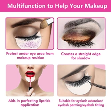 TailaiMei 120 Pcs Eyeliner and Eyeshadow Shields