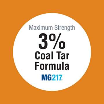 MG217 Psoriasis Medicated Conditioning 3% Coal Tar Shampoo 8 Fl Oz