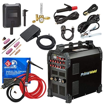 Premium TIG225X 225 Amp Welder with Pulse and CK17 Torch