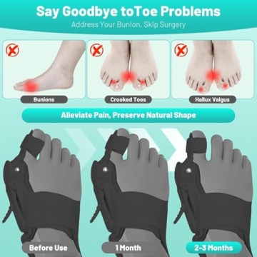 Comfortable ETOURER Bunion Corrector for All Feet