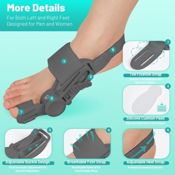 Comfortable ETOURER Bunion Corrector for All Feet