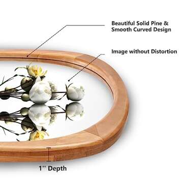 WallBeyond Asymmetrical Wall Mirror for Home Decor